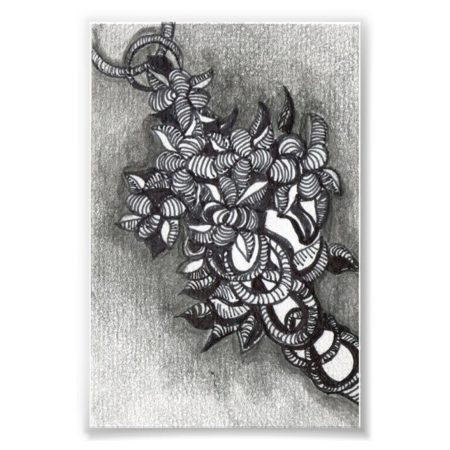 Foto Abstrato inspirado. Um cluster de ângulos (Frente)