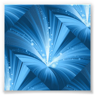 FOTO ABSTRATO LEVE RAYS BLUES TEXTURES DE ESPAÇO BRANC
