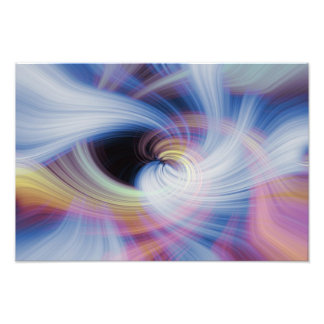 Foto Abstrato oscila em rosa, azul e laranja