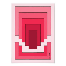 Foto Abstrato retângulo em vermelho