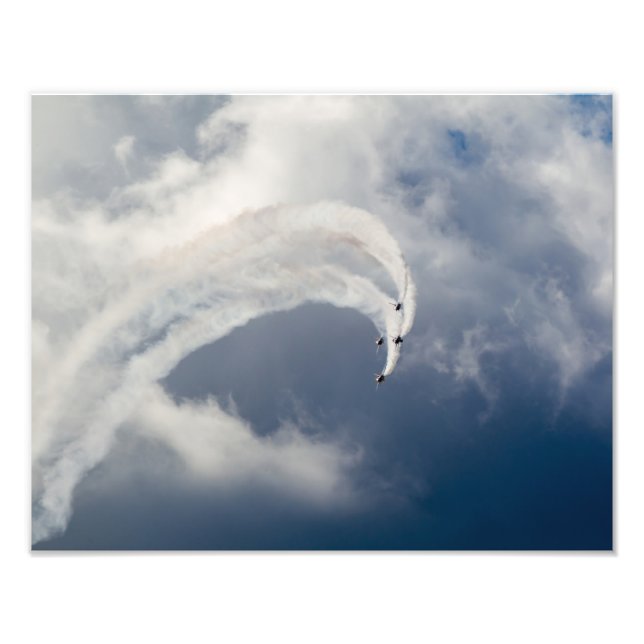 Foto Ação de show aéreo (Frente)