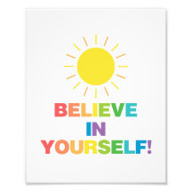 Acredite em si mesmo | Cotação positiva | Sol