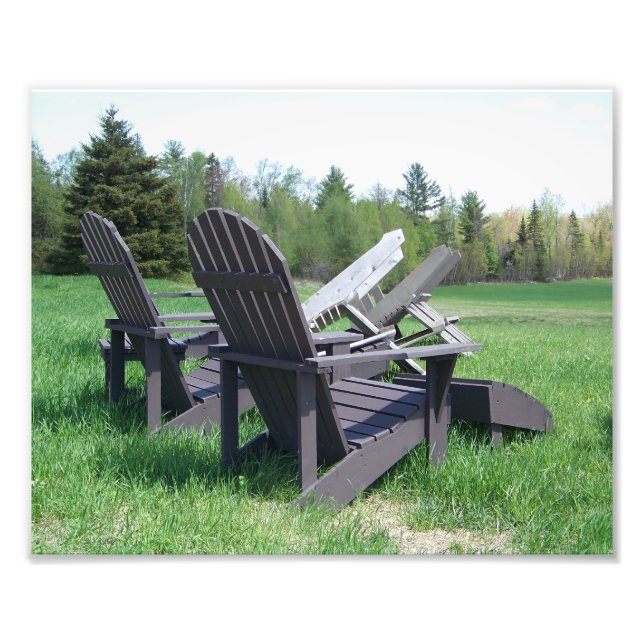 Foto Adirondack Chairs (Frente)