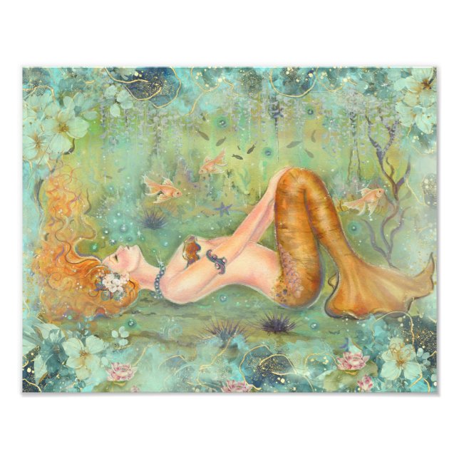 Foto Adrift pacífica sereia impressão por Renee (Frente)