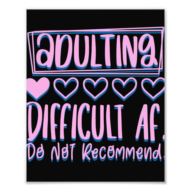 Foto Adultos Engraçados Difíceis AF Não Recomendariam (Frente)