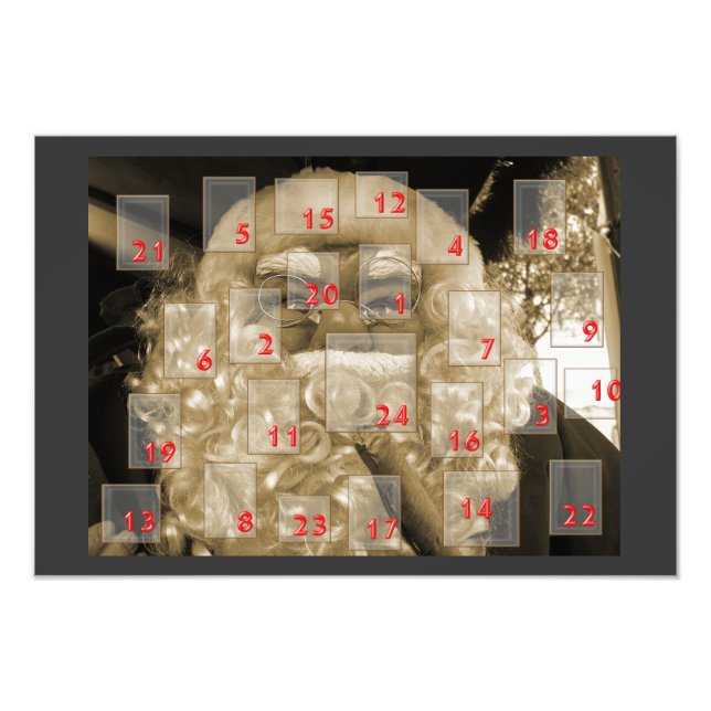 Foto adventskalender com nikolaus (Frente)