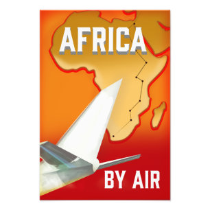 Foto África Pelo Ar Metal Print