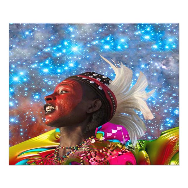 Foto Afro-estrela Dreamer (Frente)