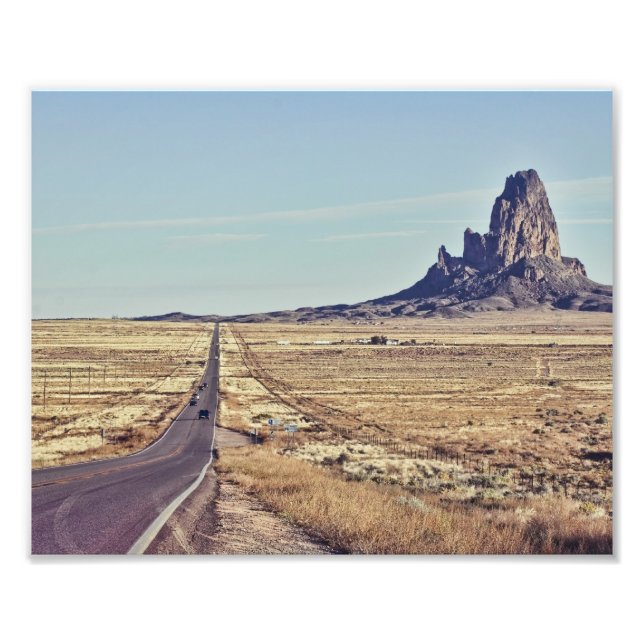 Foto Agathla Peak Impressão, Arizona (Frente)