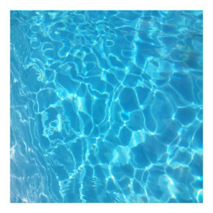 Foto Água da Piscina Azul Céu Cristalino