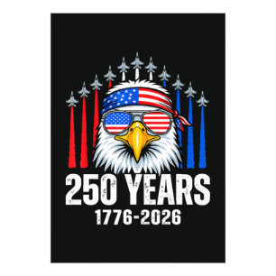 Foto Águia Patriótica EUA 250º Aniversário 250º
