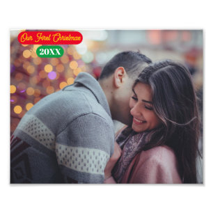 Foto Alargamento - Nosso Primeiro Natal - Foto/Ano