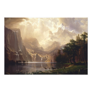 Foto Albert Bierstadt - Entre Sierra Nevada