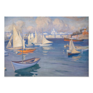 Foto Albert Edelfelt - Porto em Helsinque