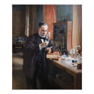 Foto Albert Edelsense - Retrato de Louis Pasteur