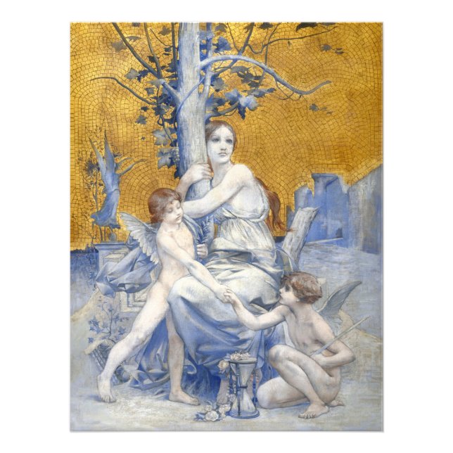 Foto Alegoria de tempo (1896) apresentada por Luc-Olivi (Frente)