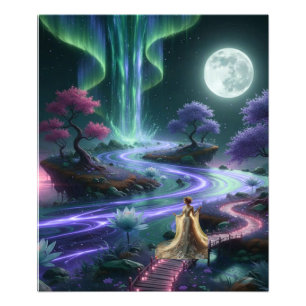 Foto AlexDizaine "O Caminho da Luz" Arte de Parede Prem