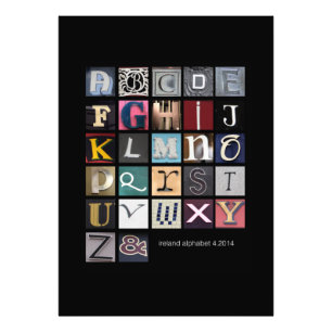 Foto alfabeto irlandês