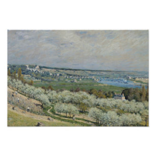 Foto Alfred Sisley - o terraço em Santo-Germano