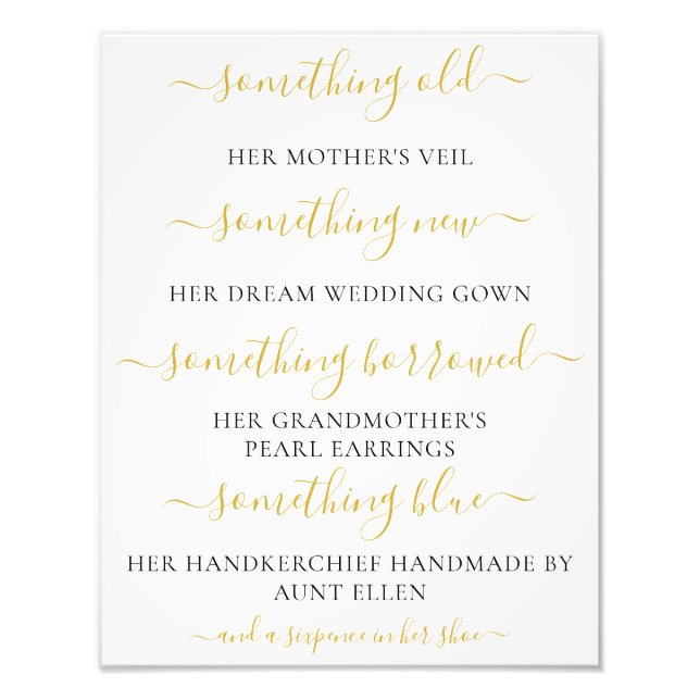 Foto Algo antigo - Sinal novo para Chá de panela (Frente)