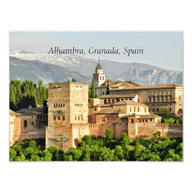 Foto Alhambra, Granada, Espanha (Frente)