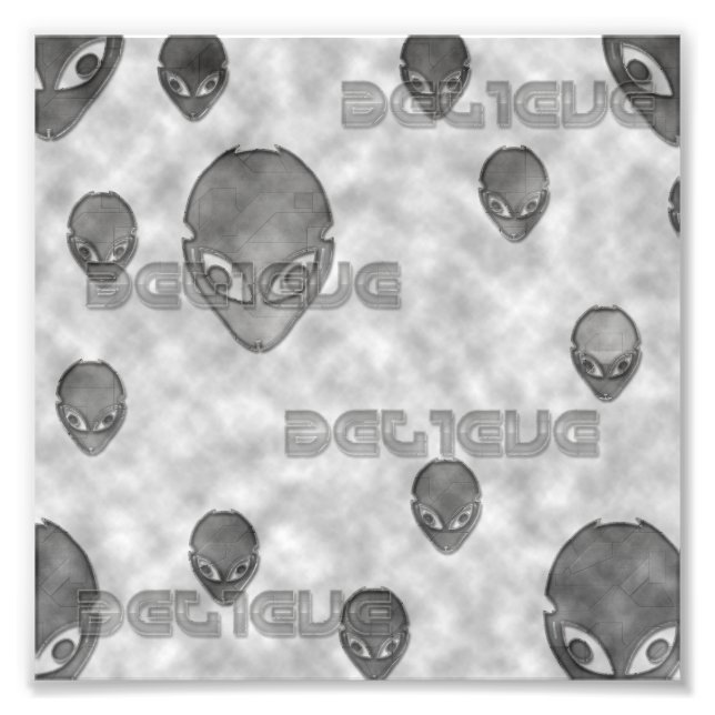 Foto Alienígena Acredita (Frente)