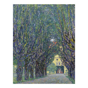 Foto Allee de Gustav Klimt na pintura de Schloss Kammer