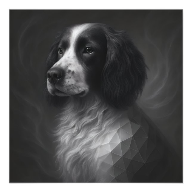 Foto Alma Fiel – Geometria do Springer Spaniel (Frente)