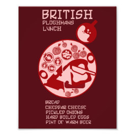 Foto Almoço do Ploughmans Pub em Inglês