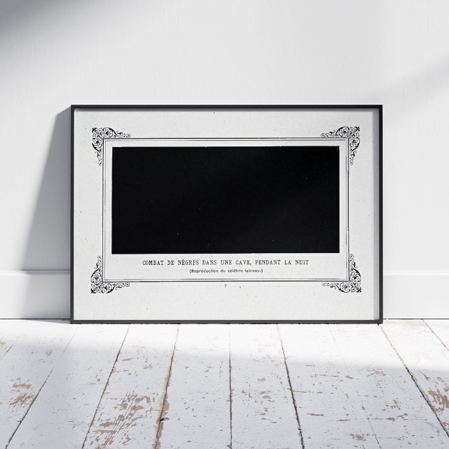 Foto Alphonse Allais, April Fools, Black, Abstrato Art (Criador carregado)