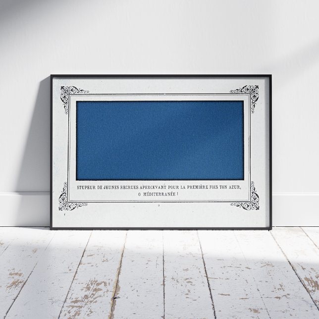 Foto Alphonse Allais, April Fools, Blue, Abstrato Art (Criador carregado)