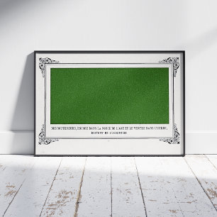 Foto Alphonse Allais, April Fools, Green, Abstrato Art