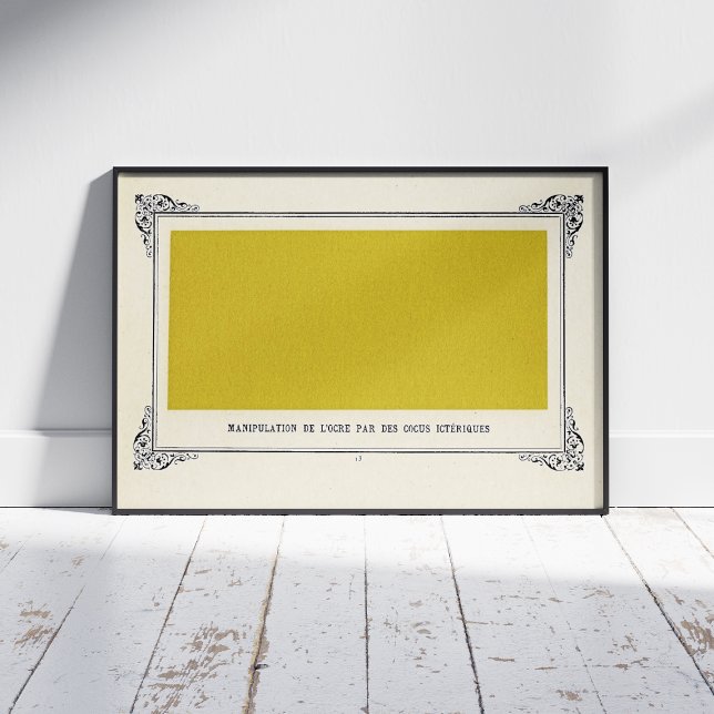 Foto Alphonse Allais, April Fools, Yellow, Abstrato Art (Criador carregado)