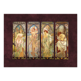 Foto Alphonse Mucha, O Momento do Dia