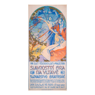 Foto Alphonse Mucha para o Festival de Sokol (1926)