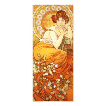 Alphonse Mucha Topaz Impressão