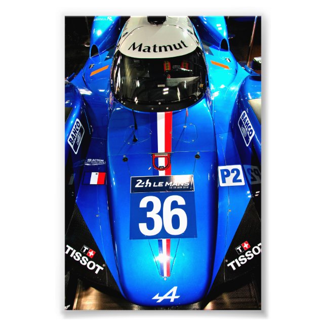 Foto Alpino A470-Gibson 24 Horas de Le Mans 2018 (Frente)