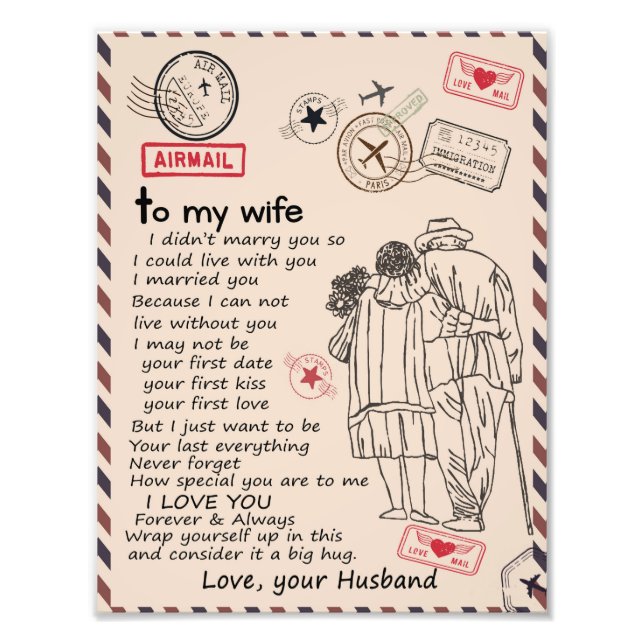 Foto Amantes de Esposa | À Minha Esposa Eu Te Amo Marid (Frente)