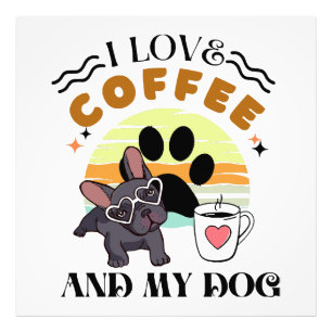 Foto Amantes do Café - Eu Amo Café E Meu Cachorro