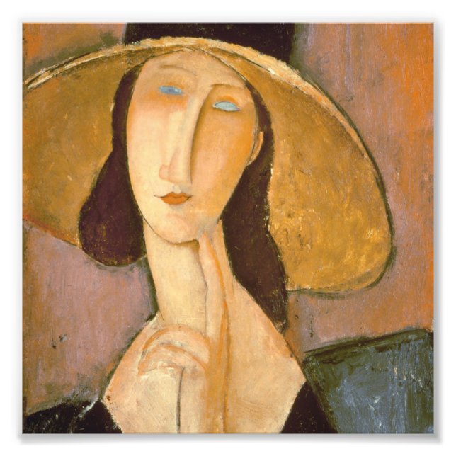 Foto Amedeo Modigliani - Chefe De Mulher (Frente)