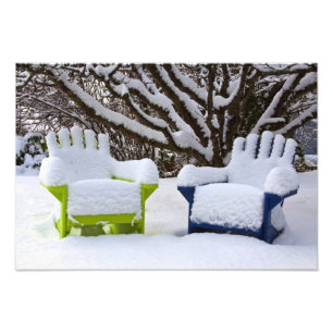Foto América do Norte, EUA, Washington, Seattle, Neve 3