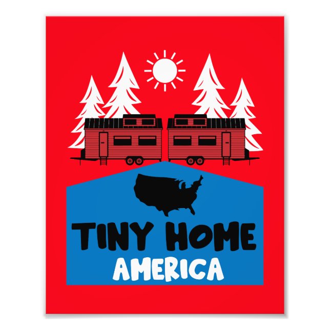 Foto América doméstica do Tiny House (Frente)