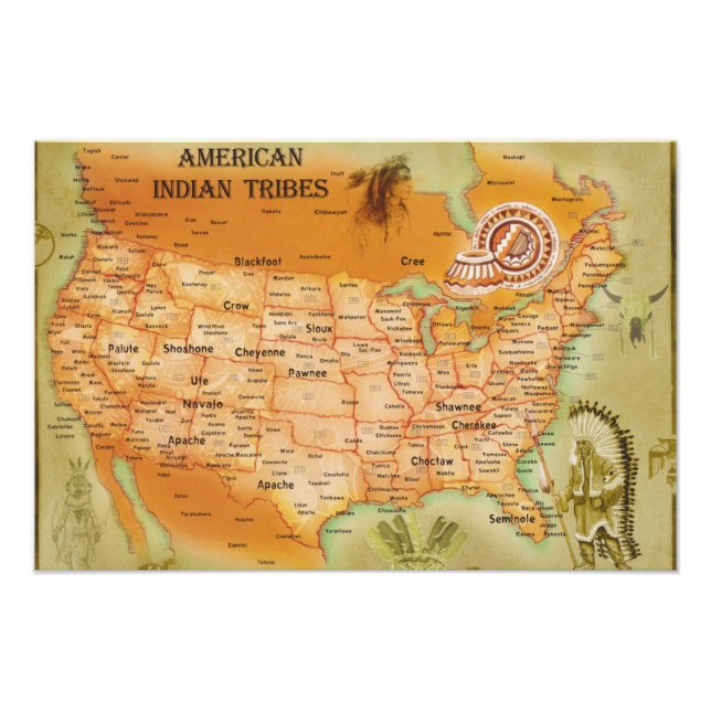 Foto Americano nativo (Frente)