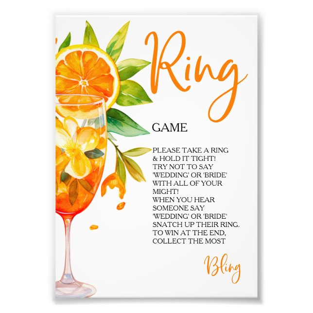 Foto Amor no Primeiro Jogo Spritz Ring Hunt Rings (Frente)