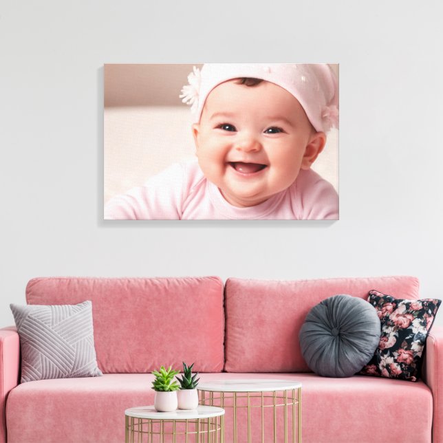 Foto ampliada Tela de impressão Família de fotos d (Insitu(Sala de estar))
