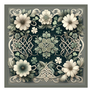 Foto Amuleto Floral Trevo Celta