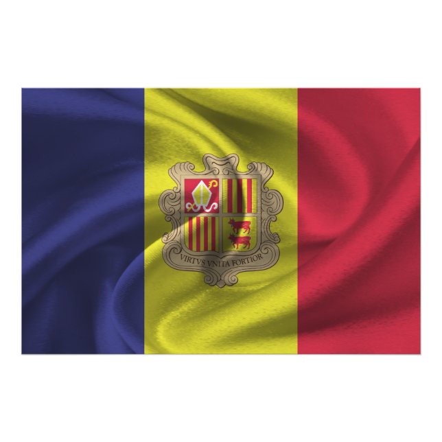 Foto Andorra Flag (Frente)