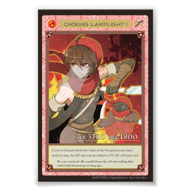 Foto Anghel world photo-Choking Lamplight I (Frente)