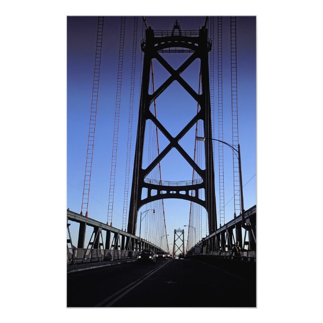 Foto Angus L Macdonald Bridge, Halifax, Nova (Frente)