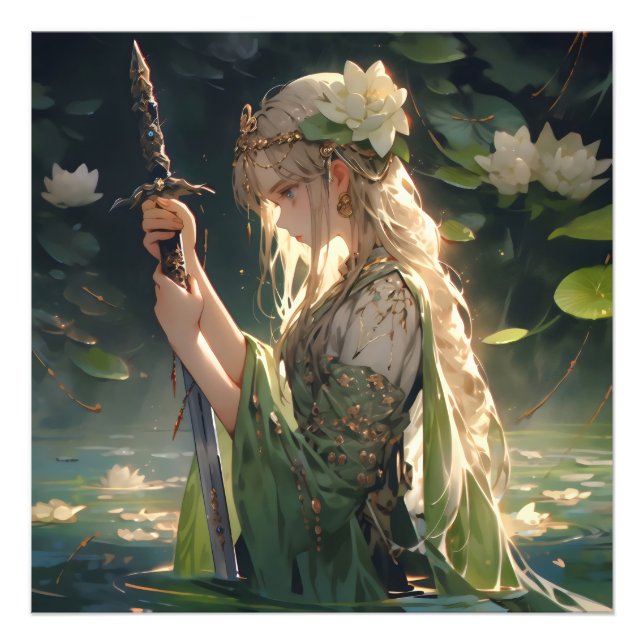 Foto Anime Lady of Lake (Frente)